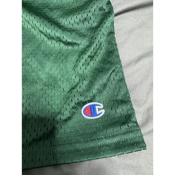 Lucky Dog Champion Seattle Sonics Style Shorts Men's Small Green Mesh Red Stripe - Picture 5 of 11